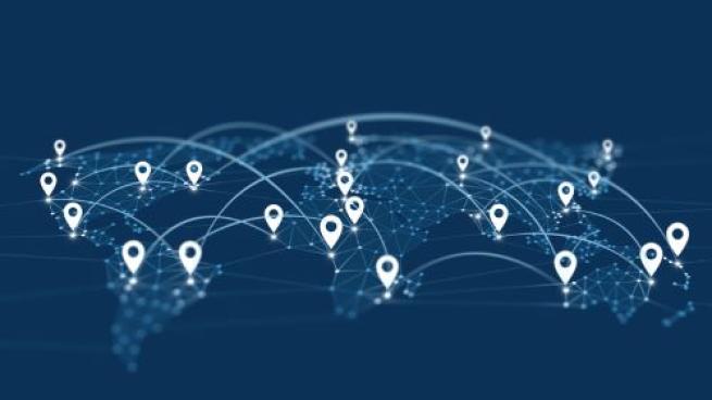 Location data global graphic
